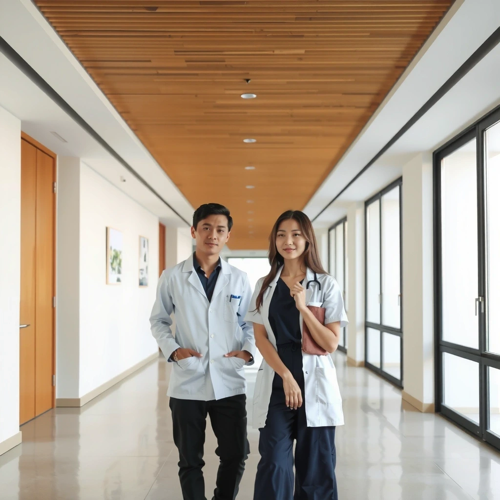 Estetika koridor klinik